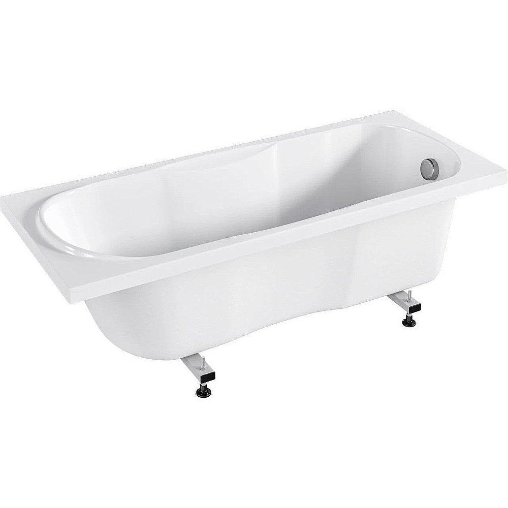 Ванна акриловая BAS Рио 170х75 З 00147 белая купить в интернет-магазине Sanbest