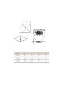 Душевая плита Radaway с компактным трапом 79x79 купить в интернет-магазине Sanbest