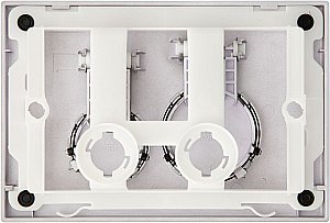 Кнопка для инсталляции Allen Brau Priority 9.20001.GR графит/хром купить в интернет-магазине сантехники Sanbest