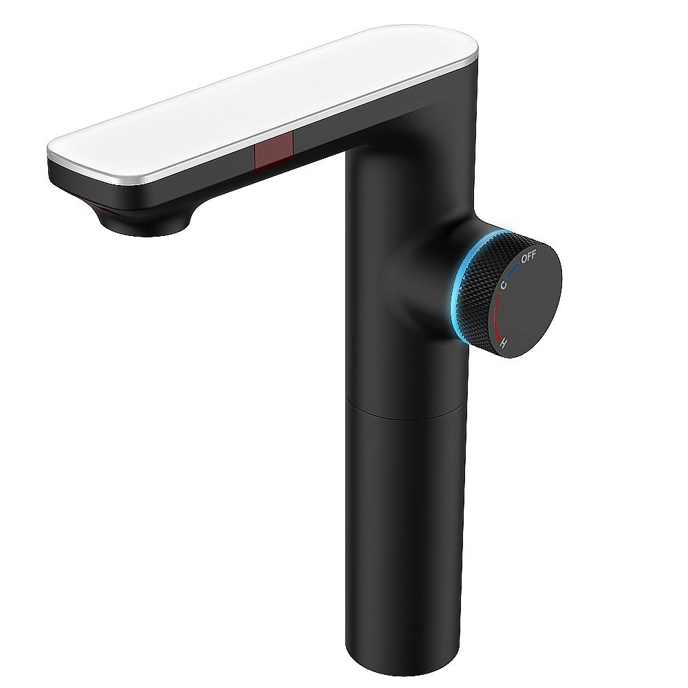 Смеситель для раковины BERGES MORANS 076004 черный матовый купить в интернет-магазине сантехники Sanbest