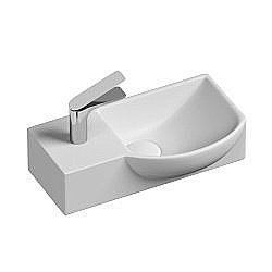 Раковина Ceramica Nova Element CN6039R чаша справа/отверстие под смеситель слева купить в интернет-магазине сантехники Sanbest