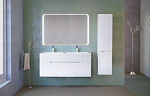 Зеркало Jorno Modul Mоl.02.120/W 120x80 в ванную от интернет-магазине сантехники Sanbest