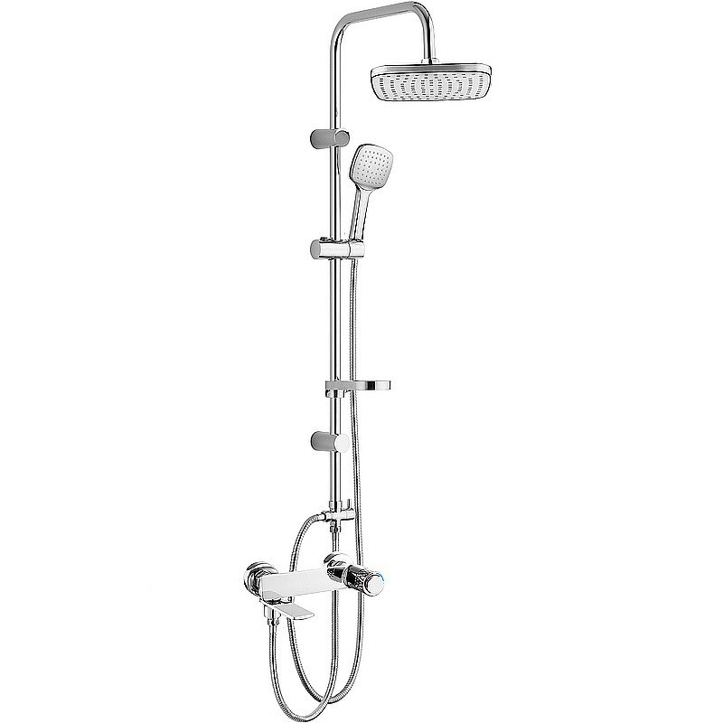 Душевая система Orange Push M01-914cr хром купить в интернет-магазине сантехники Sanbest