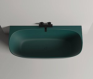 Ванна Salini SOFIA WALL S-Sense 170х80 102512GRH белая/снаружи RAL купить в интернет-магазине Sanbest