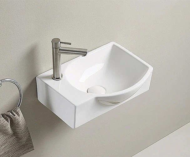 Раковина подвесная Gid Suspendido 40,5 N9276 61130L белая купить в интернет-магазине Sanbest