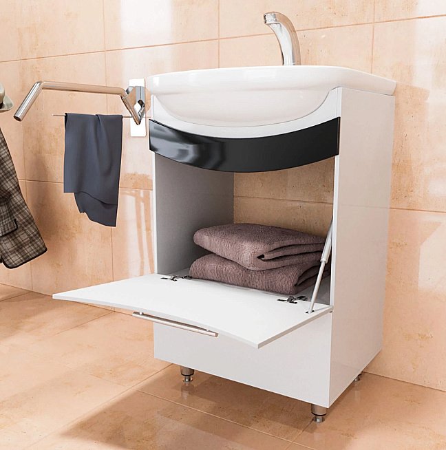 Тумба с раковиной MIXLINE РАДУГА 52 одуванчик для ванной в интернет-магазине Sanbest