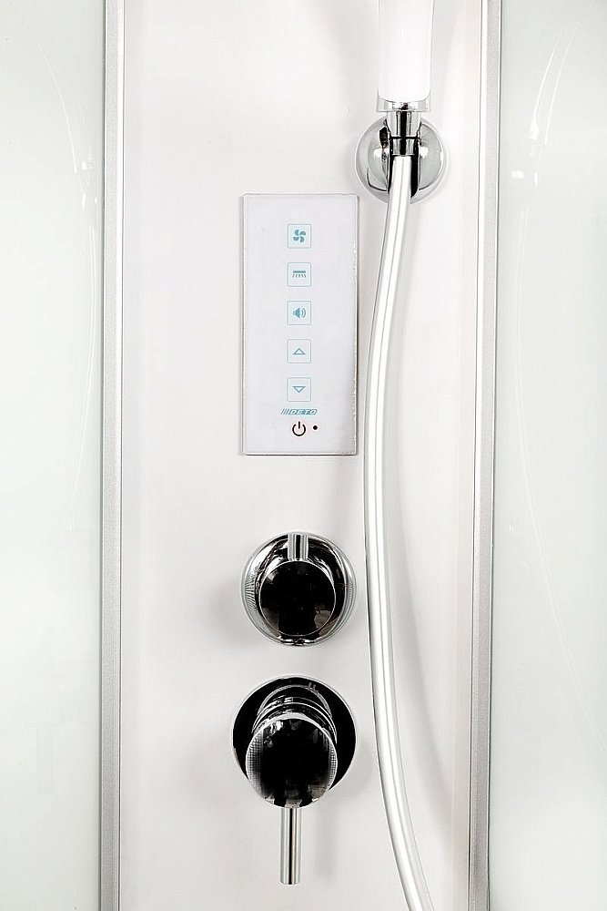 Душевая кабина DTO Серия L 908 с электрикой 80x80 купить в интернет-магазине Sanbest