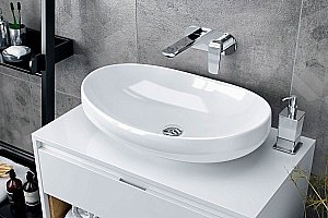 Раковина Excellent Filina 2.0 63 CEAC.630.420.WH белая купить в интернет-магазине Sanbest