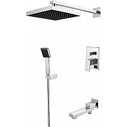 Душевая система Kaiser Sonat 34677 хром купить в интернет-магазине сантехники Sanbest