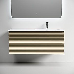 Тумба с раковиной Sancos Folk FL120LCP/FL120RCP Капучино для ванной в интернет-магазине Sanbest