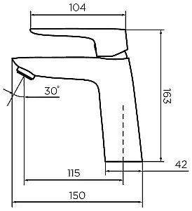 Набор смесителей с душевой колонной Dorff Prime D4094030 хром купить в интернет-магазине сантехники Sanbest