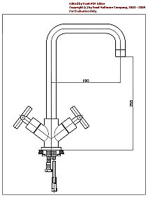 Смеситель для кухни GPD NINO LEB05 купить в интернет-магазине сантехники Sanbest