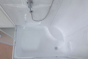 Душевая кабина Royal Bath RB8120BP1-M 120х80 профиль белый/стекло матовое купить в интернет-магазине Sanbest