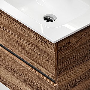 Тумба с раковиной Sancos Urban 60 UR60ECH дуб чарльстон для ванной в интернет-магазине Sanbest