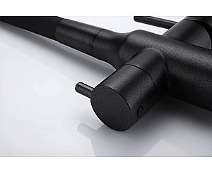 Смеситель для кухни Paulmark Salix Sa213419-BLM черный  купить в интернет-магазине сантехники Sanbest