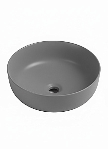 Раковина накладная Wonzon & Woghand Erie WW-RN4076-MG серая матовая купить в интернет-магазине Sanbest