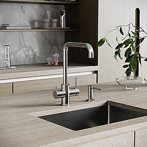 Смеситель для кухни Sancos Vela SC4013BN брашированный никель купить в интернет-магазине сантехники Sanbest