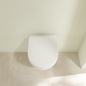 Унитаз подвесной Villeroy&Boch Subway 2.0 5606R0R1 альпийский белый, безободковый купить в интернет-магазине Sanbest