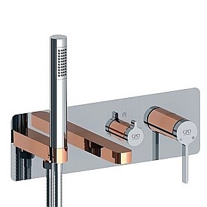 Смеситель для ванны GPD Gildo Colored MKA165-K-R купить в интернет-магазине сантехники Sanbest