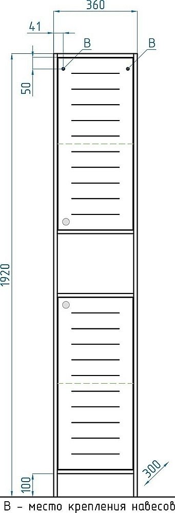 Колонна напольная Style Line Кантри 36 для ванной в интернет-магазине сантехники Sanbest