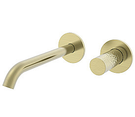 Смеситель для раковины Vincea Aura VBFW-6AU1BG золото брашированное купить в интернет-магазине сантехники Sanbest