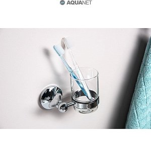 Стакан с держателем Aquanet 5584 купить в интернет-магазине сантехники Sanbest