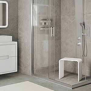 Сиденье для душа Taliente Sgabello TA-STOOL41-blanco белый купить в интернет-магазине сантехники Sanbest