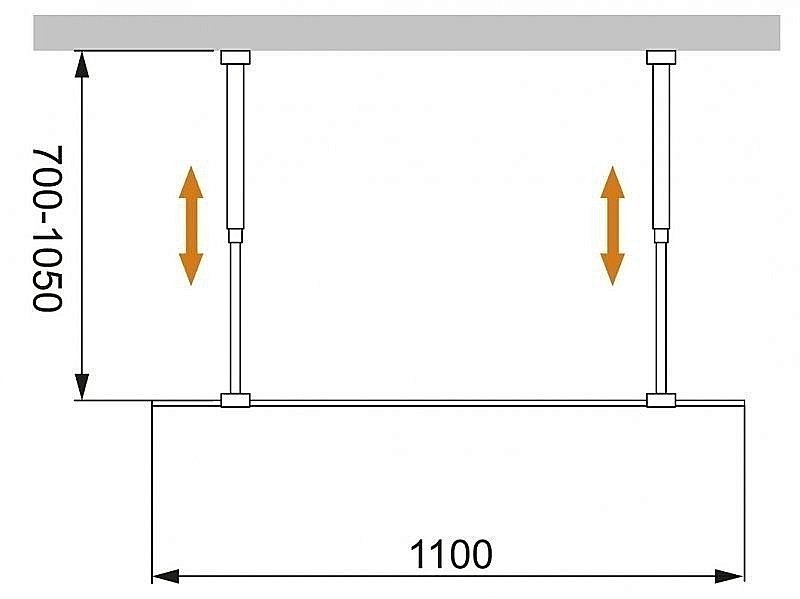 Душевое ограждение Cezares Liberta L-2-110 серый/профиль черный купить в интернет-магазине Sanbest