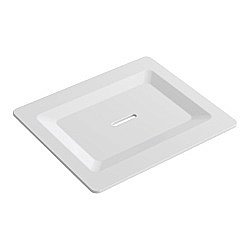 Мыльница для полки Boheme Space 10966-W-SOAP белая матовая купить в интернет-магазине сантехники Sanbest