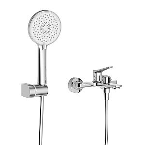 Смеситель для ванны и душа BelBagno UNIQUE-VASM-CRM хром купить в интернет-магазине сантехники Sanbest