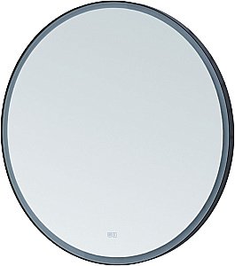 Зеркало Aquanet Тренд 90 черный в ванную от интернет-магазине сантехники Sanbest