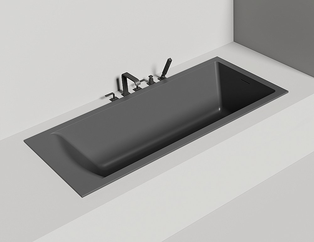 Ванна Salini Cascata KIT S-Sense 104513GF 180x80 RAL купить в интернет-магазине Sanbest