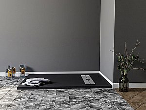 Душевой поддон Aquanet Delight 160х80 черный купить в интернет-магазине Sanbest