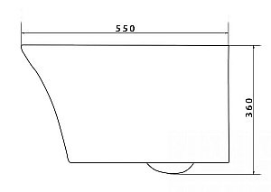 Унитаз Caprigo Modern Jewel J-1103 безободковый, с крышкой микролифт, белый купить в интернет-магазине Sanbest