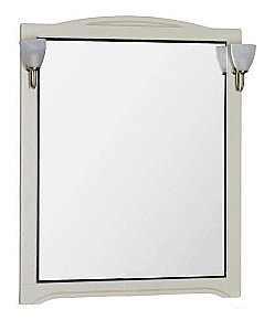 Зеркало Aquanet Луис 90 бежевое в ванную от интернет-магазине сантехники Sanbest