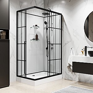 Душевая кабина Niagara Standart ST100/80/15Q/KL/BKT 100х80 купить в интернет-магазине Sanbest