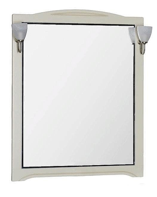 Зеркало Aquanet Луис 90 бежевое в ванную от интернет-магазине сантехники Sanbest