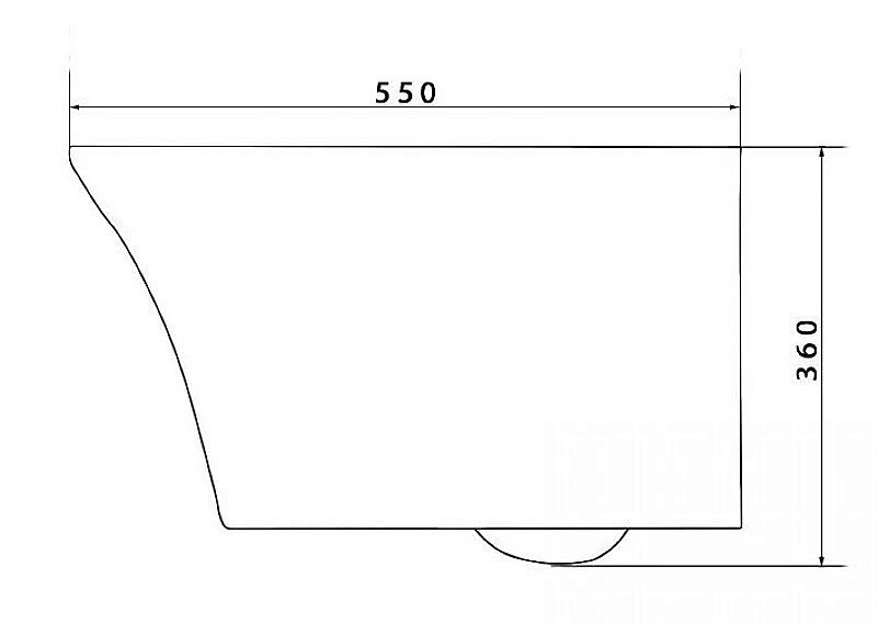 Унитаз Caprigo Modern Jewel J-1103 безободковый, с крышкой микролифт, белый купить в интернет-магазине Sanbest