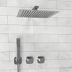 Душевая система WasserKRAFT Naab 8600 SET2837 хром купить в интернет-магазине сантехники Sanbest