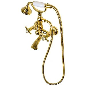 Смеситель для ванны Migliore PRESTIGE 32449 золото купить в интернет-магазине сантехники Sanbest
