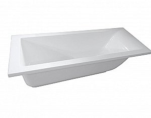 Ванна из искусственного мрамора Aquanet Bright Stone 338574 180x70 белая купить в интернет-магазине Sanbest