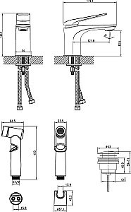 Смеситель для раковины Lemark Allegro LM5916CW купить в интернет-магазине сантехники Sanbest