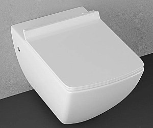 Унитаз подвесной Isvea Purita 10PL02007SV белый, безободковый купить в интернет-магазине Sanbest