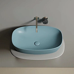 Раковина Ceramica Nova Element 60 CN6049MLG зеленая матовая купить в интернет-магазине Sanbest