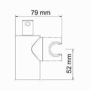Держатель ручного душа WasserKRAFT A013 купить в интернет-магазине сантехники Sanbest