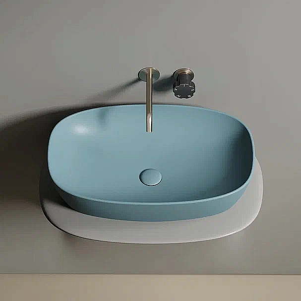 Раковина Ceramica Nova Element 60 CN6049MLG зеленая матовая купить в интернет-магазине Sanbest