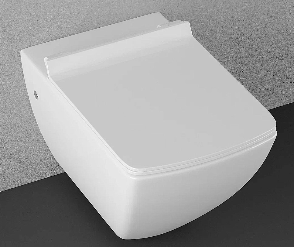 Унитаз подвесной Isvea Purita 10PL02007SV белый, безободковый купить в интернет-магазине Sanbest
