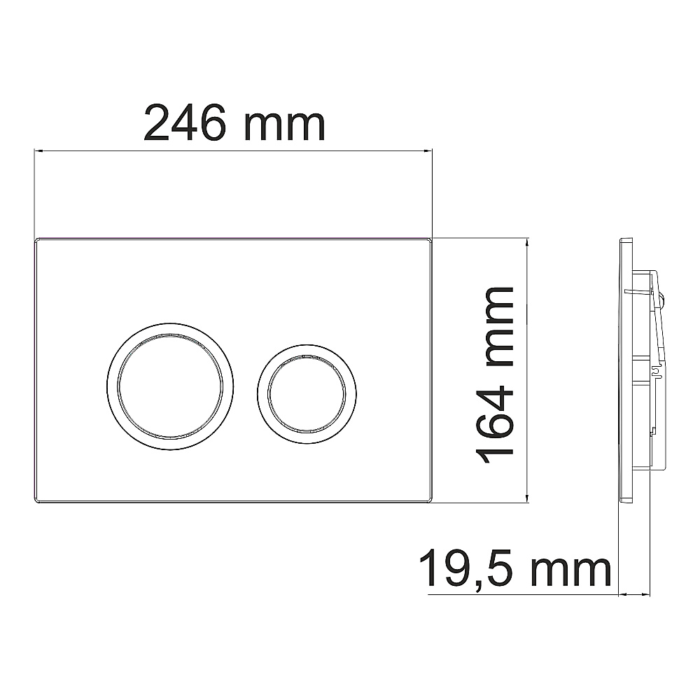 Унитаз WasserKraft Vils 56TLT.010.ME.BN01.H002 белый глянцевый, с крышкой микролифт, с инсталляцией, безободковый купить в интернет-магазине Sanbest