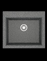 Мойка кухонная Акватон Линеа 58 серый купить в интернет-магазине сантехники Sanbest