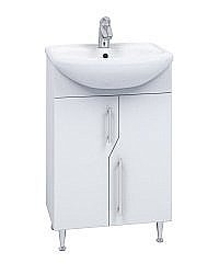 Тумба для раковины VIGO Grand tn.GRA.UYU.55.2D белая купить в интернет-магазине сантехники Sanbest